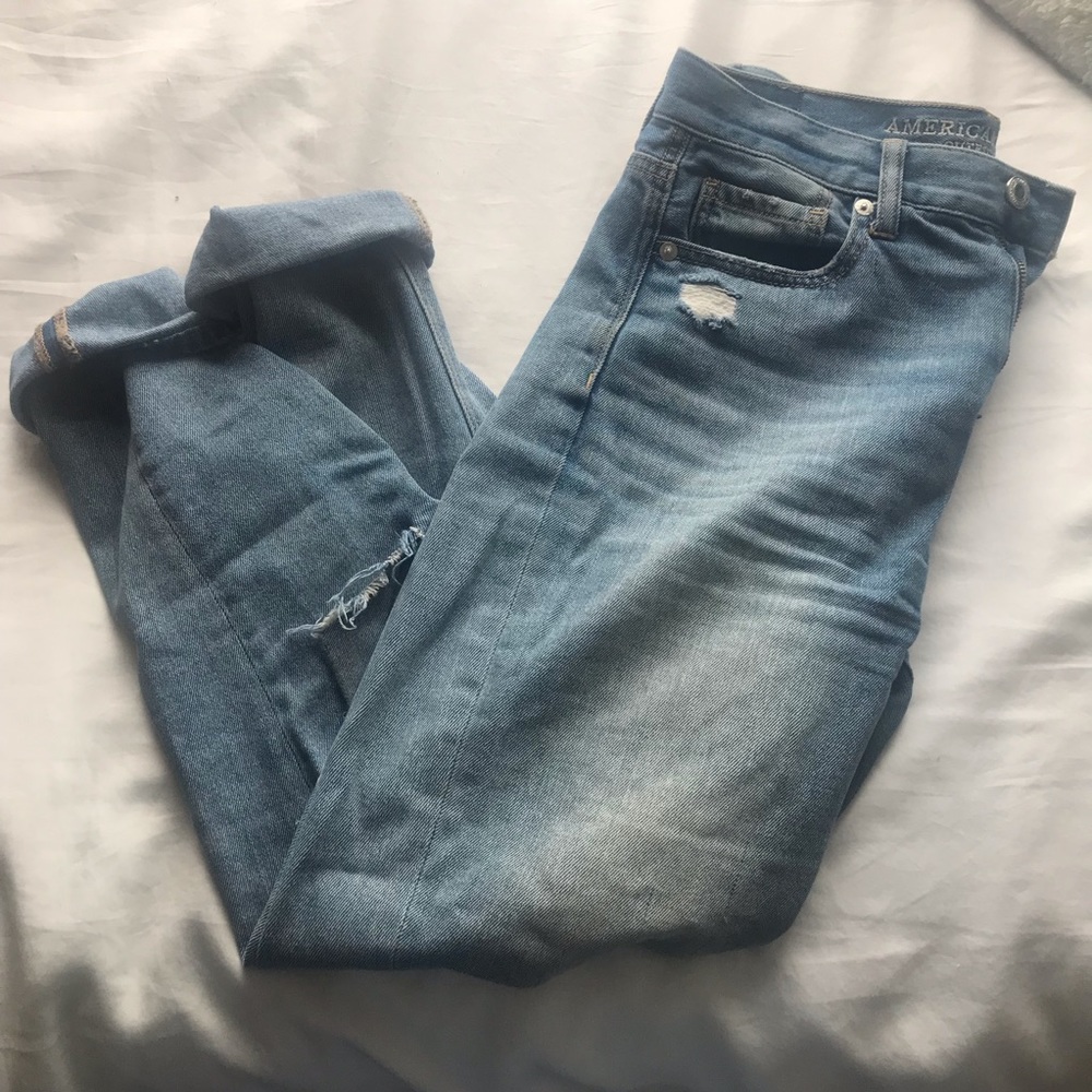 AE mom jeans